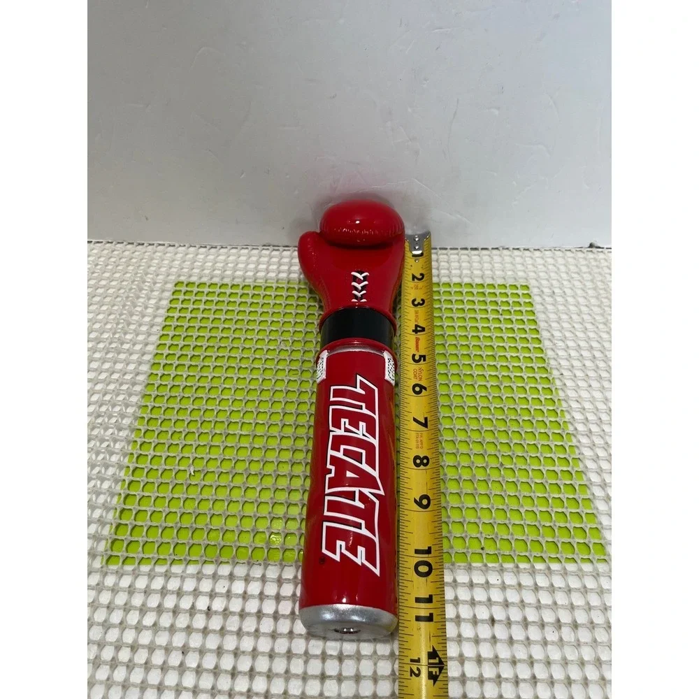 Tecate Branded  Beer Tap Handle Red Boxing Glove Collectible Barware Brew EUC